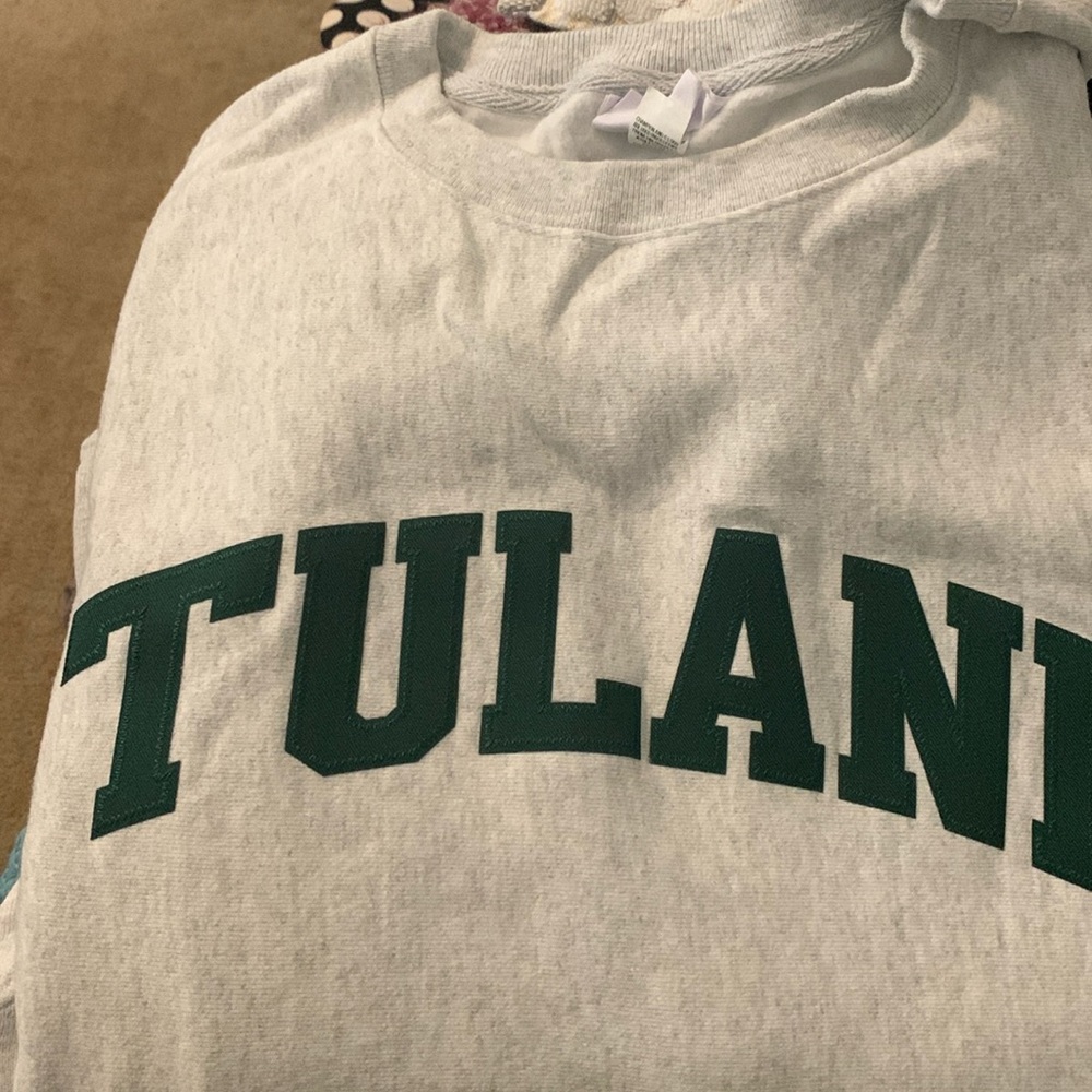 Sweatshirt champion like new Tulane 2x